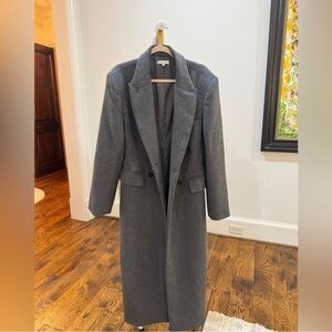 Moon River Charcoal Trench Coat